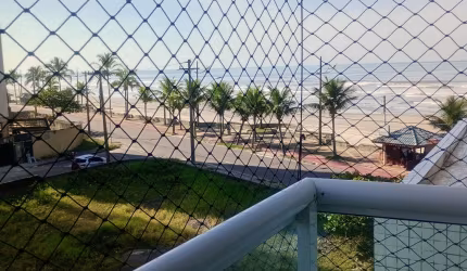 Apartamento em Mongaguá frente mar