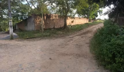 Ótimo Terreno 1.333m2 de Esquina, Todo Murado, Casa em Construção, Aldeia Km 09, Aceito Carro