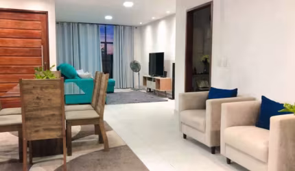 Excelente Casa Mobiliada, 179 m2, Porto de Galinhas, Lazer Completo Ac/Carro