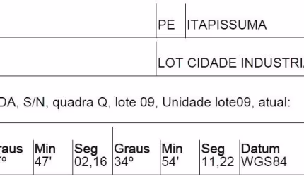 Oportunidade Única em ITAPISSUMA - PE | Tipo: Terreno | Negociação: Venda Direta Online  | Situação: Imóvel
