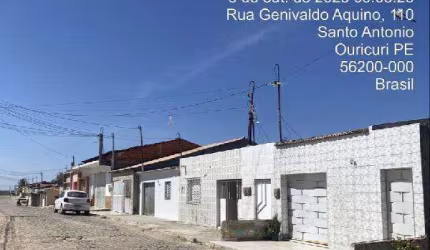 Oportunidade Única em OURICURI - PE | Tipo: Casa | Negociação: Venda Direta Online  | Situação: Imóvel