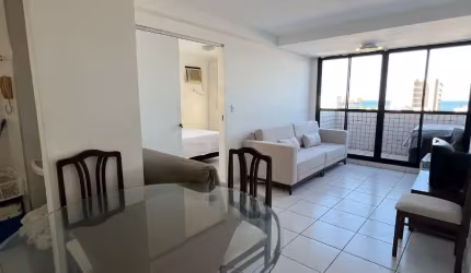 Apartamento, 42 m2 com vista mar em Ponta Verde, Maceió/AL