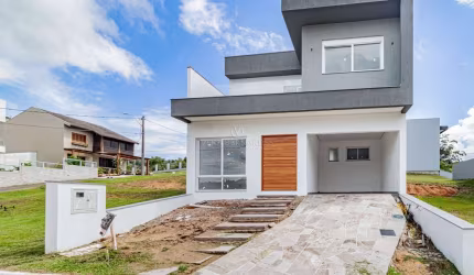 Casa em condomínio fechado com 3 quartos à venda na Avenida Altos do Santa Rita, 441, Aberta dos Morros, Porto Alegre por R$ 640.000