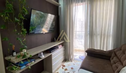 Apartamento à venda em Jundiaí-SP, Residencial Belluno: 2 quartos, 2 salas, 1 vaga. Condomínio com lazer completo!