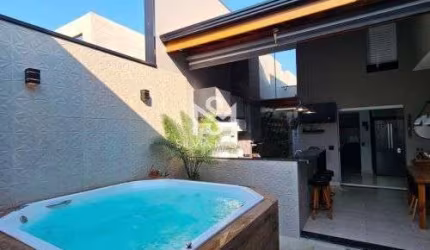Condomínio Residencial Viena Indaiatuba - Casa em Condomínio com 03 suítes e escritório - Residencial Viena -Indaiatuba/SP