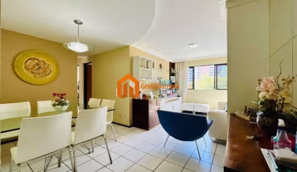 Apartamento com 3 quartos à venda na José Barreto Parente, 550, Engenheiro Luciano Cavalcante, Fortaleza por R$ 330.000