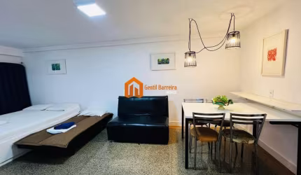 Apartamento com 1 quarto à venda na Avenida Beira Mar, 3960, Meireles, Fortaleza por R$ 420.000