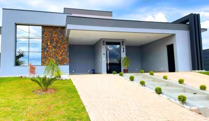 CASA TÉRREA À VENDA, CONDOMÍNIO RESIDENCIAL DOS LAGOS NA CIDADE DE ITUPEVA.