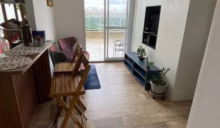 Apartamento Garden de 62m2 total - 1 dormitório, 2 vagas no Tatuapé