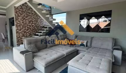Casa para Venda em Jacareí, Jardim Alvorada, 2 dormitórios, 2 suítes, 4 banheiros, 4 vagas