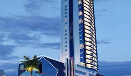 Excelente Apartamento Mobiliado | 3 Suítes, 3 vagas de Garagem na Meia Praia em Itapema/SC - Imobiliária África