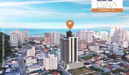 Em Construção | Excelente Apartamento sendo 2 Suítes com vaga de Garagem no Morretes em Itapema/SC - Imobiliária África