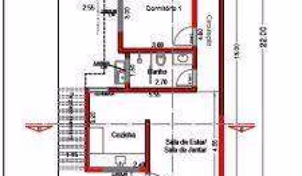 Casa com 2 dormitórios à venda, 58 m² por R$ 270.000 - Jardim residencial Santa Carolina - Leme/SP