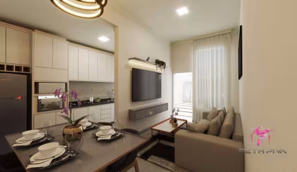 Casa com 2 dormitórios à venda, 62 m² por R$ 270.000,00 - Jardim Lívia - Leme/SP