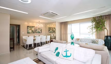 Excelente Apartamento com 3 Suítes na Pompéia, Santos - 207 m², Varanda Gourmet e Vista para o Mar