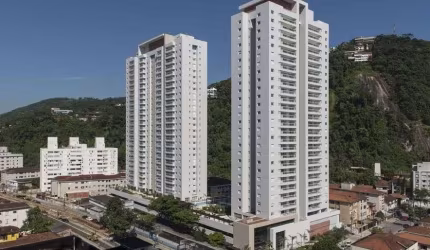 Apartamento à venda, 98 m² por R$ 990.000,00 - José Menino - Santos/SP