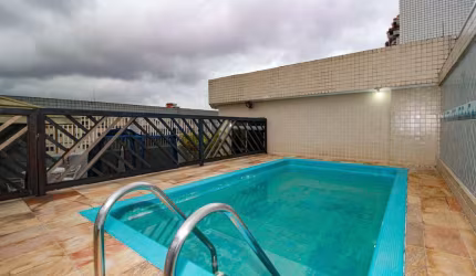 Cobertura com 3 dormitórios à venda, 271 m² por R$ 1.700.000,00 - Gonzaga - Santos/SP