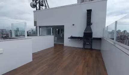 Cobertura com 3 dormitórios à venda, 137 m² por R$ 905.000,00 - Vila Belmiro - Santos/SP
