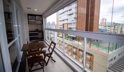 Apartamento com 1 dormitório à venda, 57 m² por R$ 880.000,00 - Gonzaga - Santos/SP