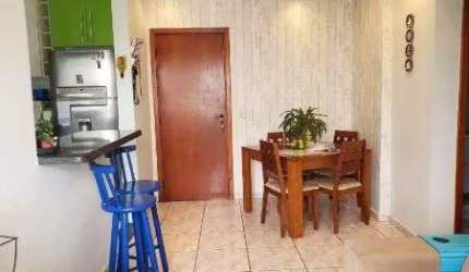 Apartamento com 2 dormitórios à venda, 58 m² por R$ 370.000,00 - Encruzilhada - Santos/SP