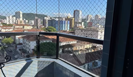 Apartamento com 2 dormitórios à venda, 85 m² por R$ 550.000,00 - Encruzilhada - Santos/SP