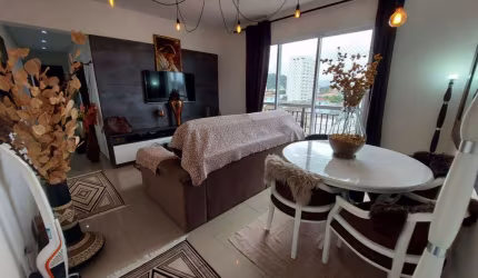 Apartamento com 1 dormitório à venda, 56 m² por R$ 450.000,00 - Vila Matias - Santos/SP