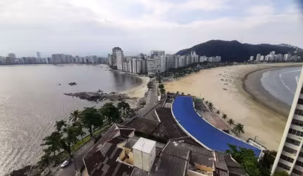 Apartamento com 2 dormitórios à venda, 132 m² por R$ 420.000,00 - Ilha Porchat - São Vicente/SP