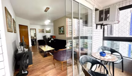 Apartamento com 3 dormitórios à venda, 124 m² por R$ 950.000,00 - Boqueirão - Santos/SP
