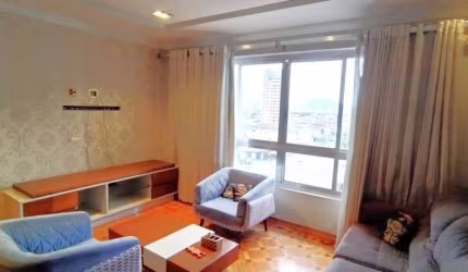 Apartamento com 3 dormitórios à venda, 140 m² por R$ 650.000,00 - Embaré - Santos/SP