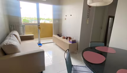 Apartamento 2 quartos com suíte e varanda na Serraria – Localização prática e ótima estrutura por R$ 230 mil