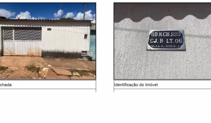 Oportunidade Única em NOVO GAMA - GO | Tipo: Casa | Negociação: Venda Direta Online  | Situação: Imóvel