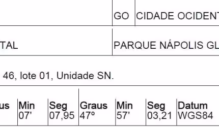 Oportunidade Única em CIDADE OCIDENTAL - GO | Tipo: Terreno | Negociação: Venda Direta Online  | Situação: Imóvel