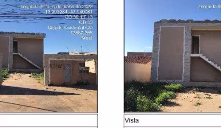 Oportunidade Única em CIDADE OCIDENTAL - GO | Tipo: Apartamento | Negociação: Venda Online  | Situação: Imóvel