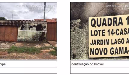 Oportunidade Única em NOVO GAMA - GO | Tipo: Casa | Negociação: Venda Direta Online  | Situação: Imóvel