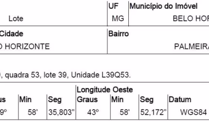 Oportunidade Única em BELO HORIZONTE - MG | Tipo: Terreno | Negociação: Venda Direta Online  | Situação: Imóvel