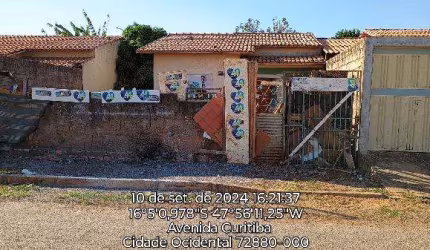 Oportunidade Única em CIDADE OCIDENTAL - GO | Tipo: Casa | Negociação: Licitação Aberta  | Situação: Imóvel