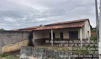 Oportunidade Única em AGUAS LINDAS DE GOIAS - GO | Tipo: Casa | Negociação: Leilão  | Situação: Imóvel