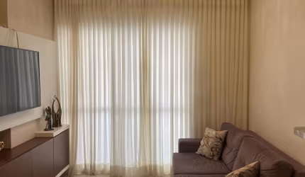 Lindo Apartamento Mobiliado e Decorado 3 Quartos sendo 1 Suíte Máster e 2 Americanas,  espaçosa varanda - Parque Amazônia
