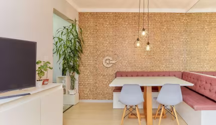 Apartamento com 3 quartos à venda na Rua Ernesto Germano Hoppe, 741, Pedro Moro, São José dos Pinhais, 65 m2 por R$ 339.000