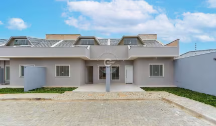 Casa em condomínio fechado com 3 quartos à venda na Rua Jundiaí do Sul, 150, Sítio Cercado, Curitiba, 114 m2 por R$ 455.000