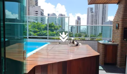 Vendo Cobertura Duplex 4 Quartos Com Piscina Privativa