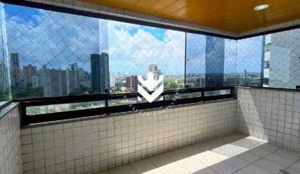 Apartamento Exclusivo em Andar Alto com Vista Livre para a Praça de Casa Forte – 4 Quartos, Suítes, Varanda Ampla e 3 Vagas!