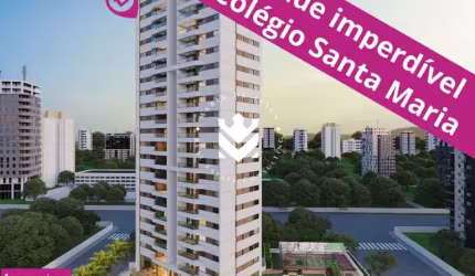 LOCALIZAÇÃO PRIVILEGIADA! Apartamento com 4 quartos ao lado do Colégio Santa Maria a partir de R$1.865.029,92