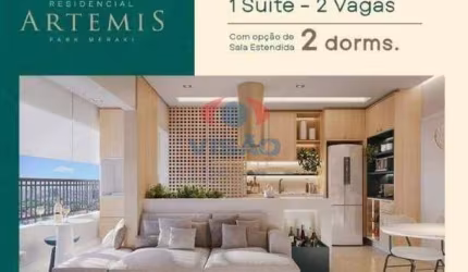 Apartamento à venda, 3 quartos, 1 suíte, 2 vagas, Jardim Park Meraki - Indaiatuba/SP