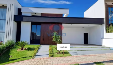 Casa Térrea de Alto Padrão no Condomínio Residencial Laguna