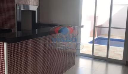 Casa em condomínio para aluguel, 3 quartos, 3 suítes, 2 vagas, Jardim Residencial Maria Dulce - Indaiatuba/SP