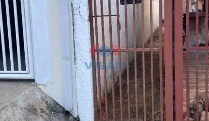 Casa com 2 cômodos e um pequeno quintal para locação no Jardim Eldorado, Indaiatuba/SP.