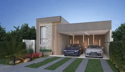 CASA 3 QUARTOS 1 SUÍTE – CONDOMÍNIO LIFA AURA