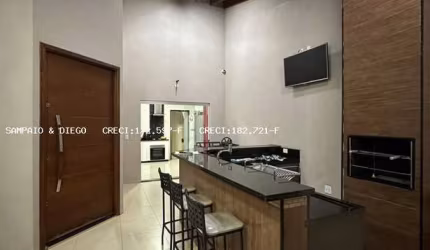 Casa para Venda em Jaboticabal, Recanto do Barreiro, 2 dormitórios, 1 suíte, 3 banheiros, 4 vagas