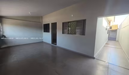 Casa para Venda em Jaboticabal, Jardim Solar do Cedro, 2 dormitórios, 1 banheiro, 2 vagas